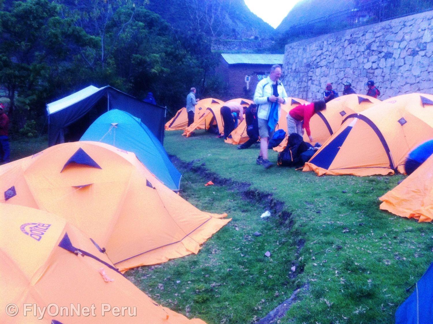 Photo Album: Camping site, Inca Trail